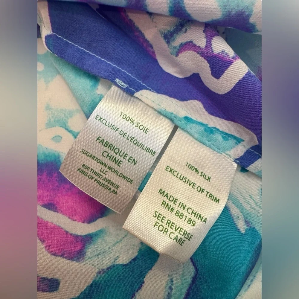 Lilly Pulitzer Minda Silk Dress in Swell Acquainted
XS NWT - Picture 9 of 15